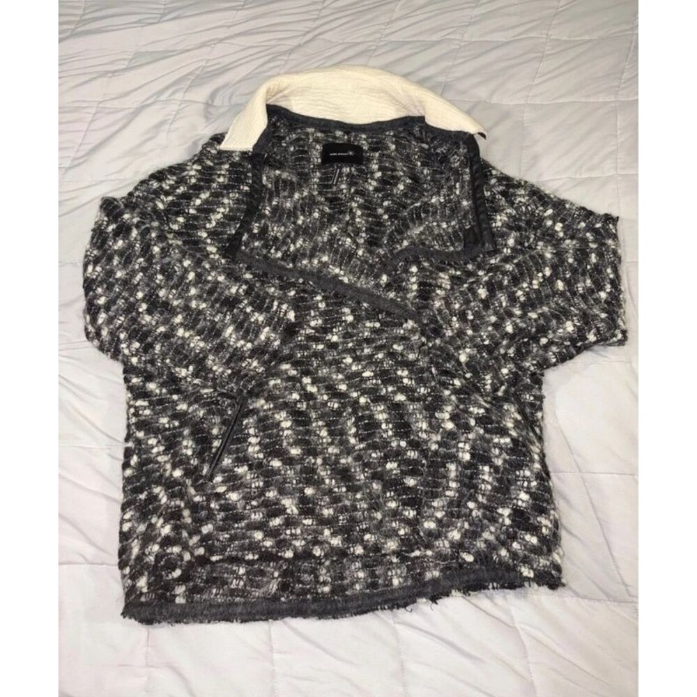 Isabel Marantz Sz 0 Wool Mohair Boucle Tweed Jacket